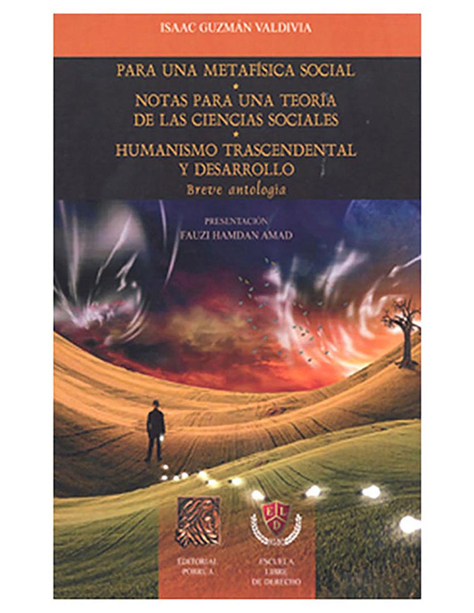 Libro Para Una Metafísica Social Notas Para Una Teoría De Las Libro Para Una Metafísica Social Notas Para Una Teoría De Las
