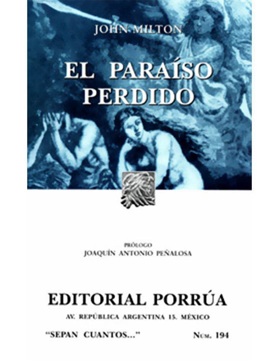 Libro El Paraíso Perdido
