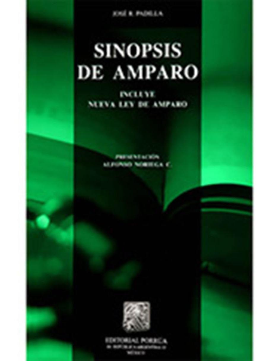 Libro Sinopsis de Amparo