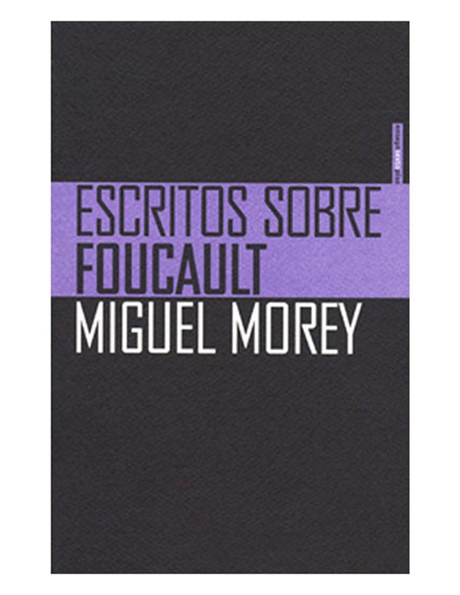 Libro Escritos Sobre Foucault