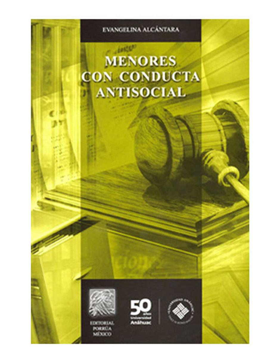 Libro Menores con Conducta Antisocial