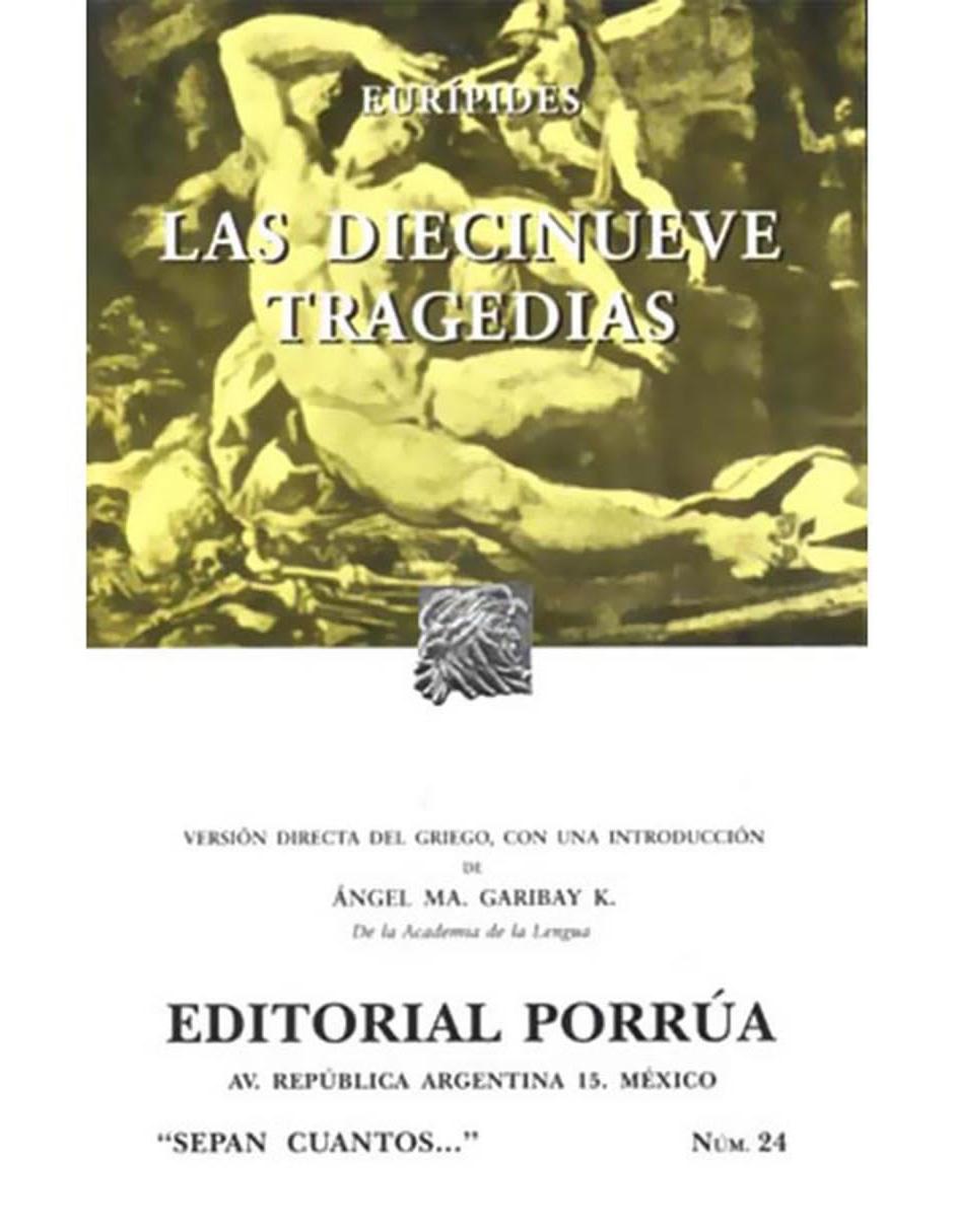 Libro Las Diecinueve Tragedias 1