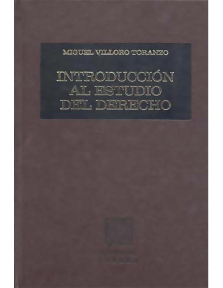 Libro Introducción Al Estudio del Derecho