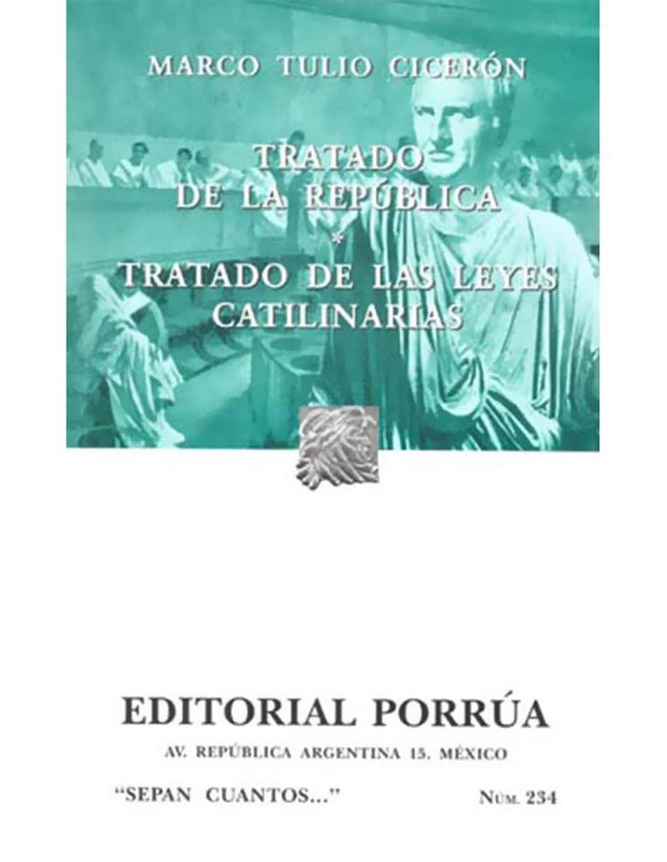 Libro Tratado De La República 1