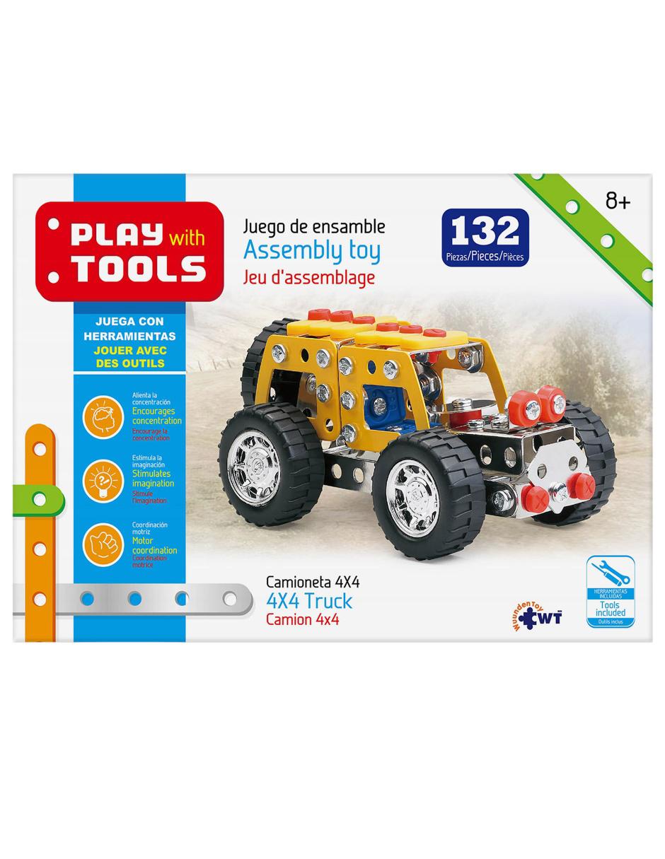 Juego De Ensamble Camioneta 4X4 juego armable infantil unisex 5