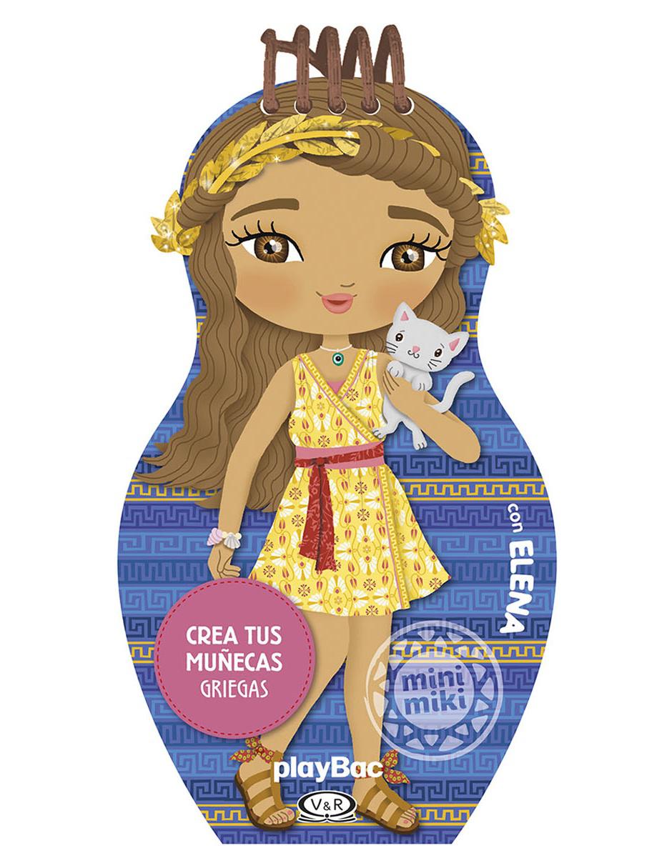 Libro Crea Tus Muñecas Griegas con Elena de Mini Miki