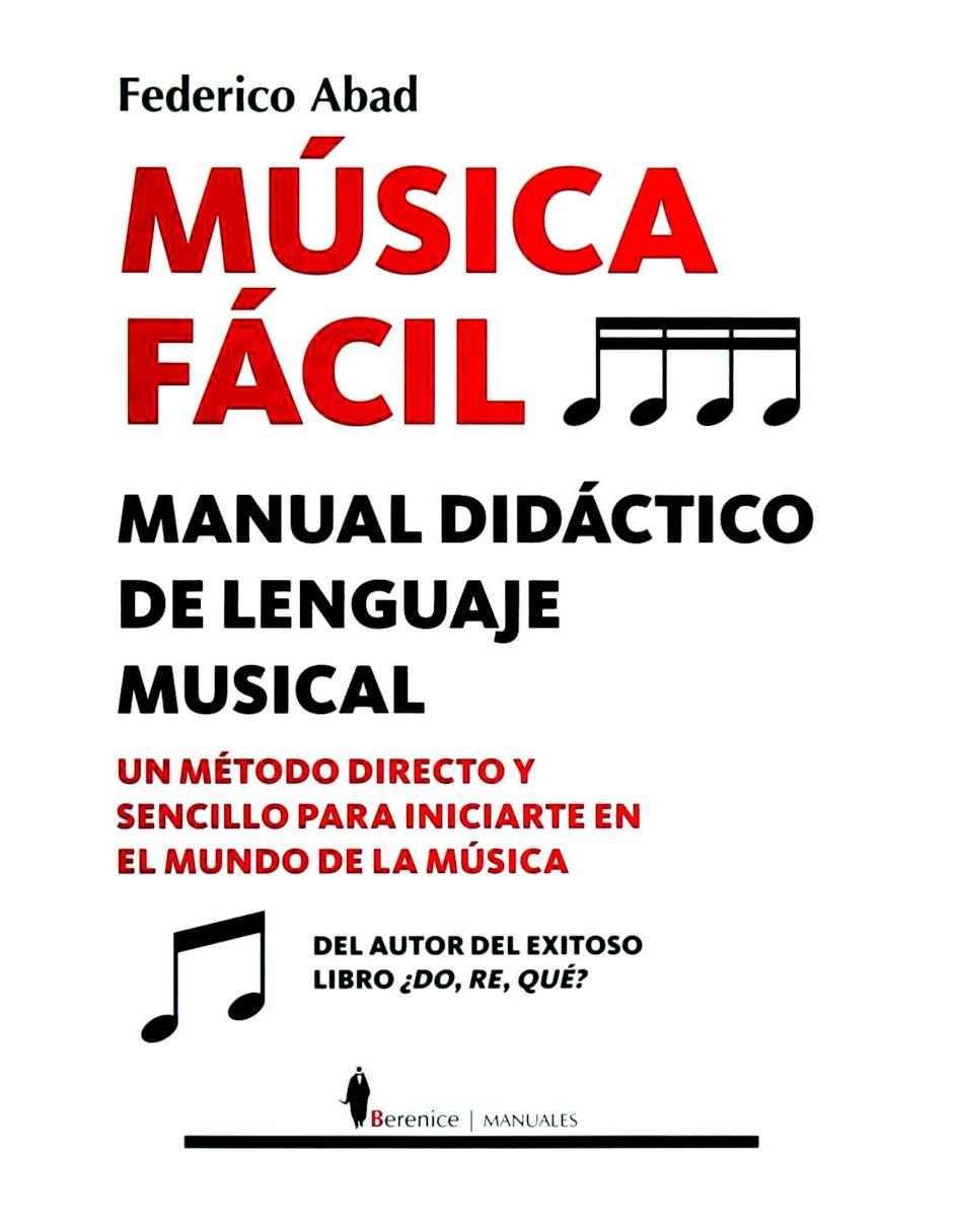 Libro Música fácil Libro Música fácil