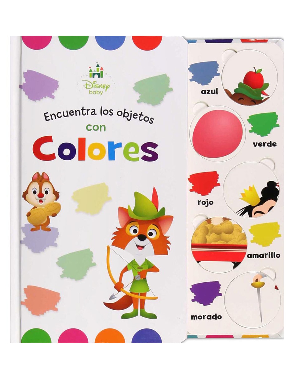 Libro Encuentra los objetos con colores de Rivas, Julio 1
