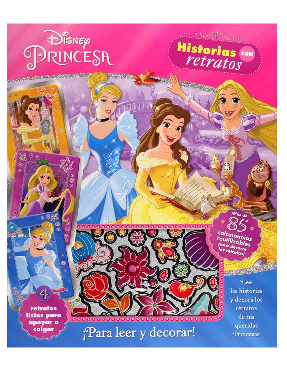 Libro Disney Princesa Historia con Retratos