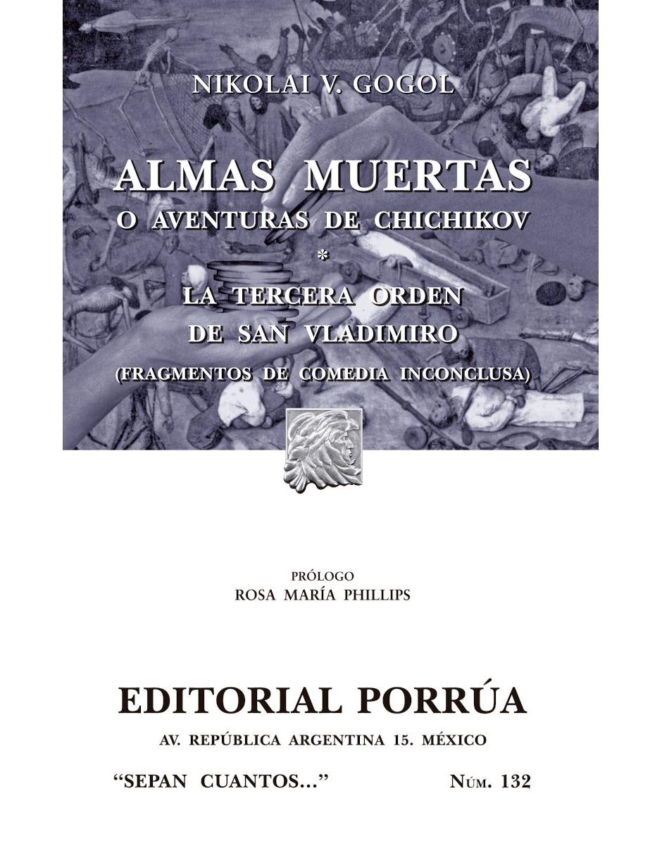 Almas Muertas O Aventuras De Chichikov 1