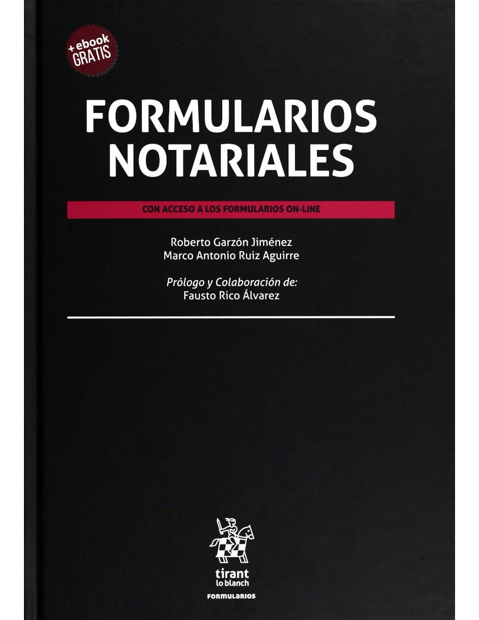Formularios Notariales