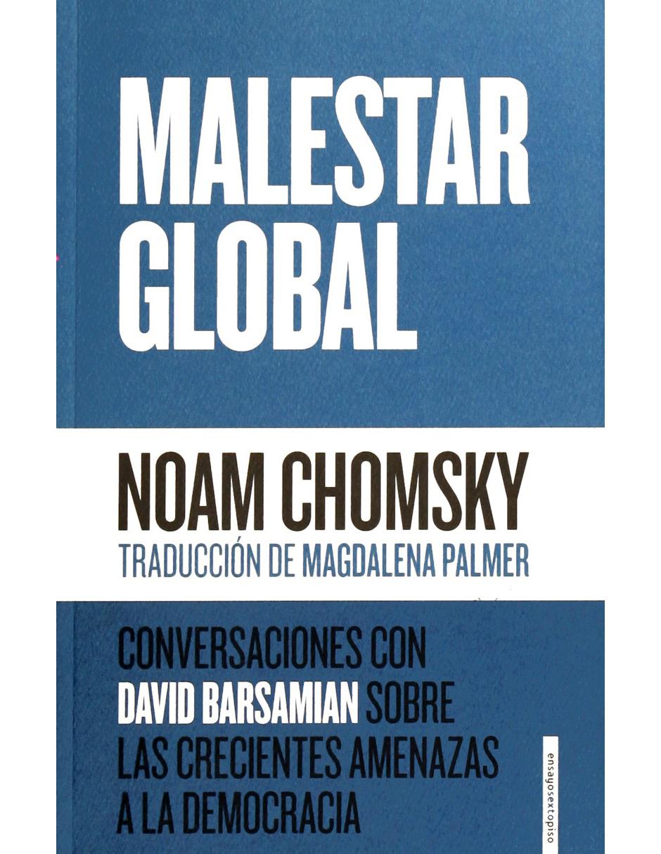 Libro Malestar Global
