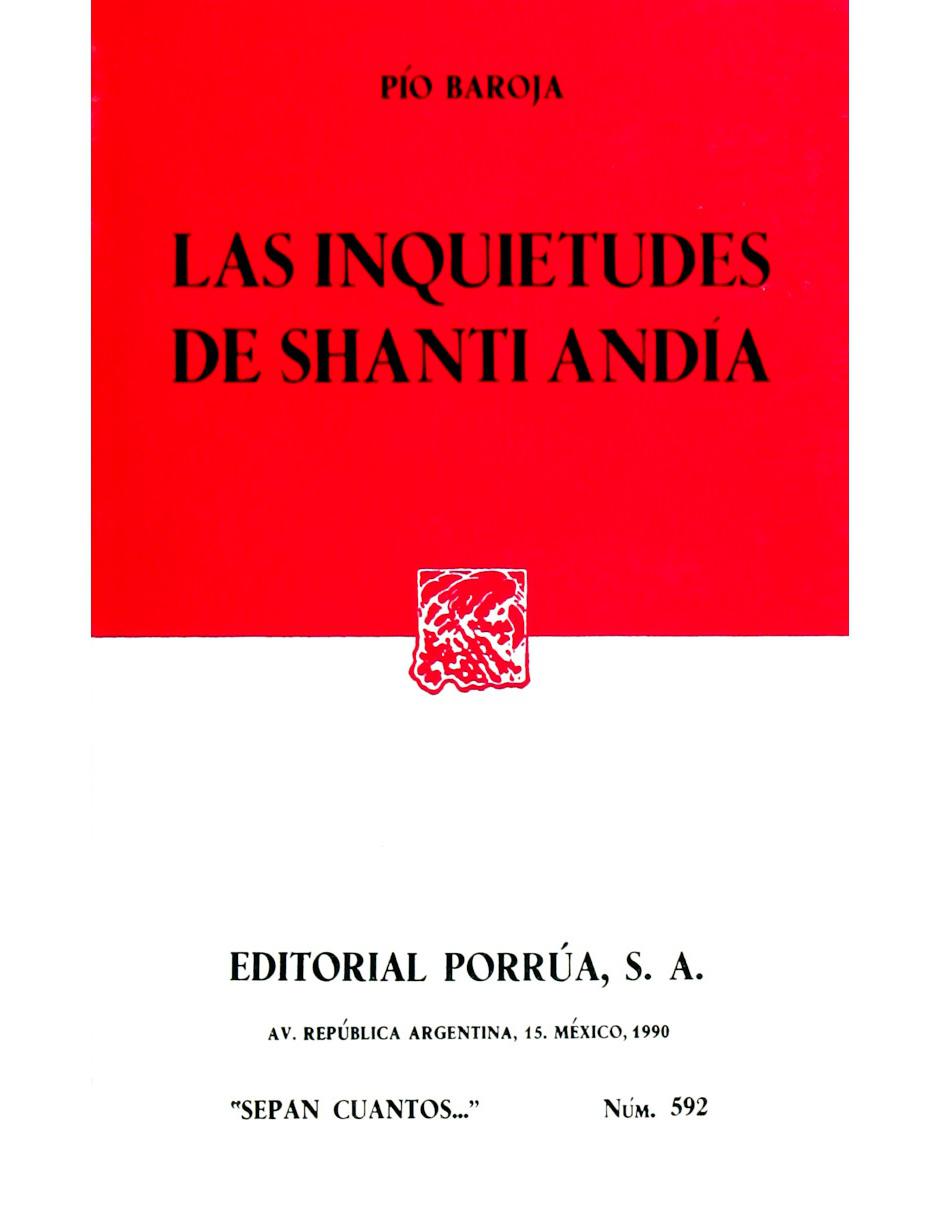 Las Inquietudes de Shanti Andia Las Inquietudes de Shanti Andia