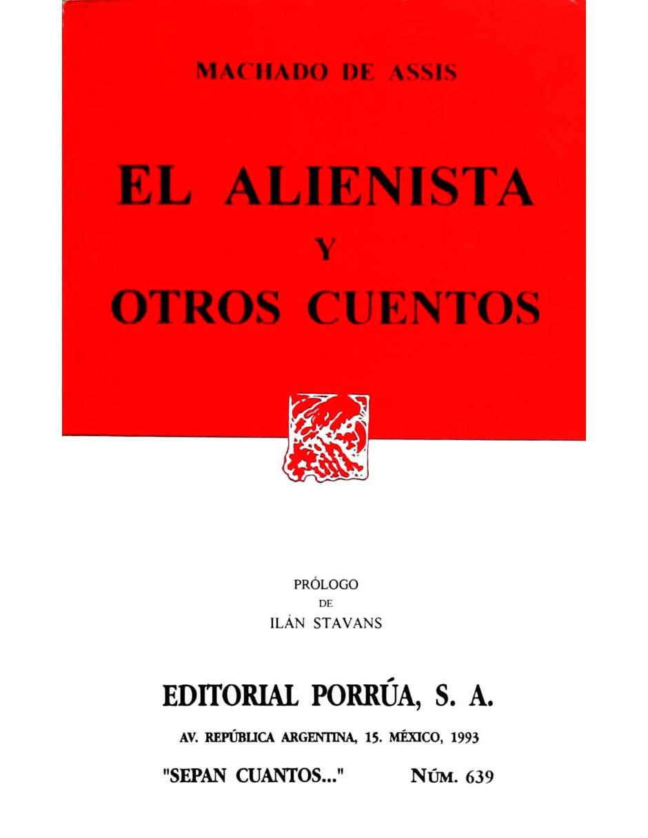 Libro Alienista y Otros Cuentos, El (Sc639) 1