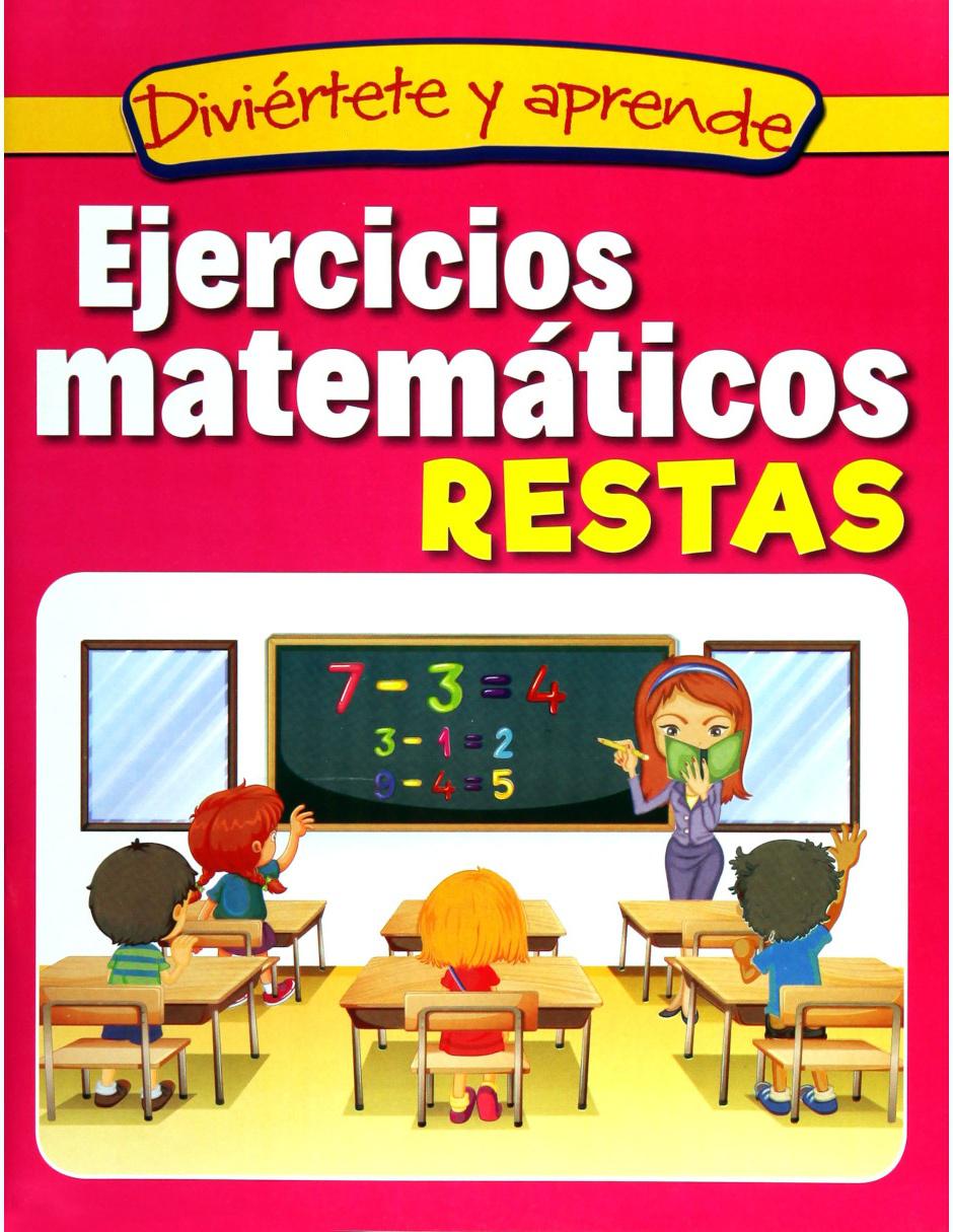 Ejercicios Matemáticos Restas 1