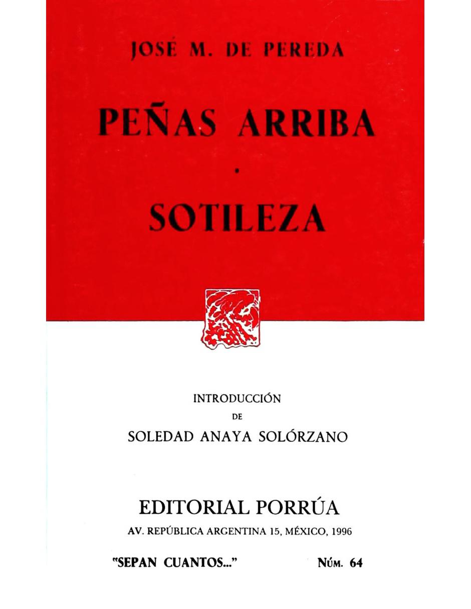 Libro Peñas Arriba