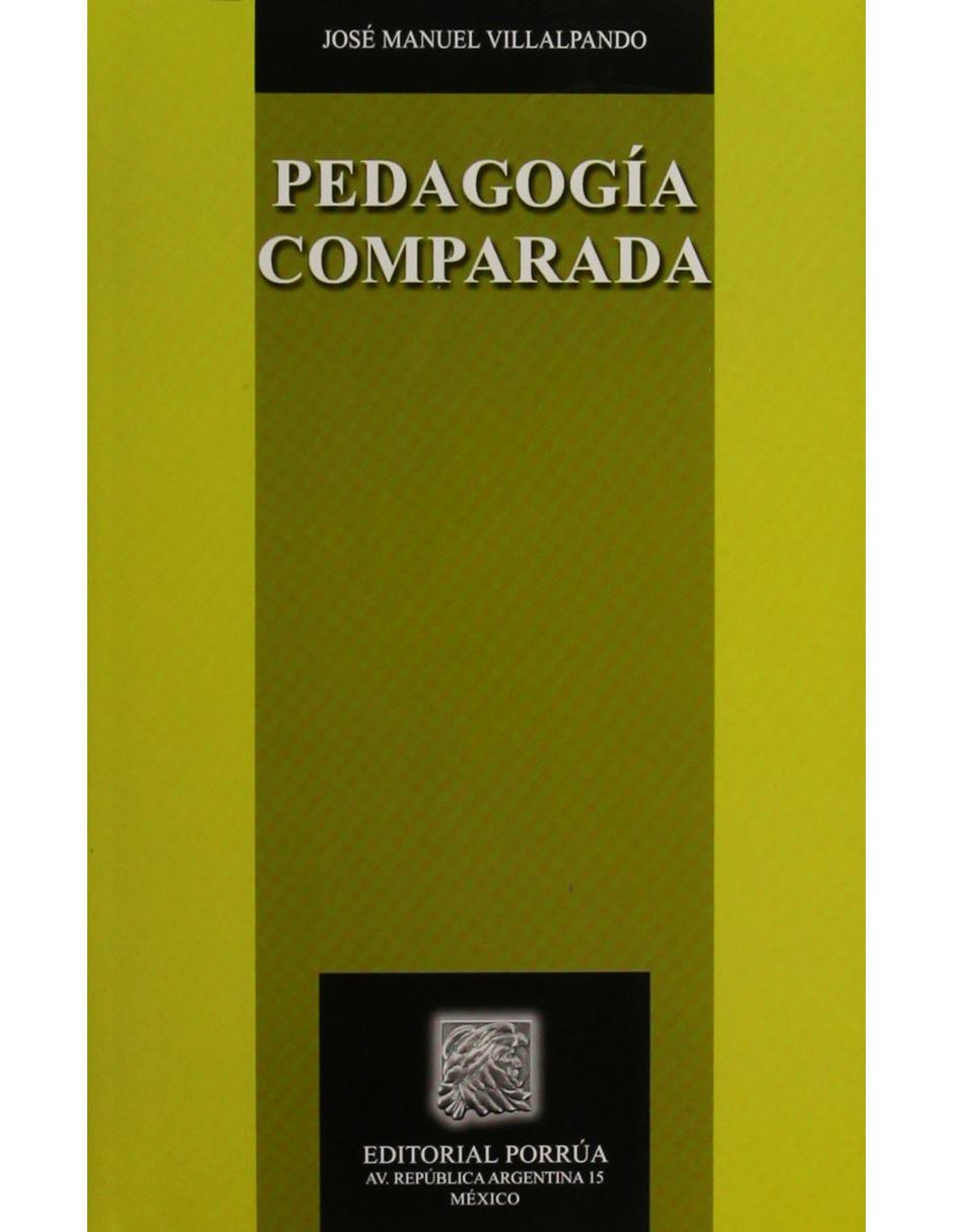 Pedagogía Comparada 1