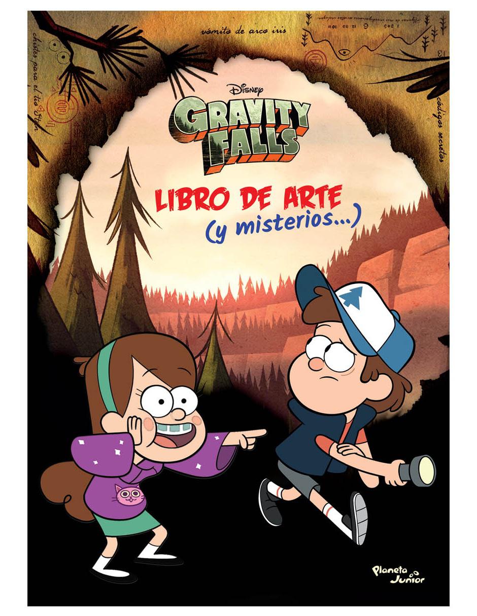 Libro Gravity Falls Libro de Arte y Misterios de Disney