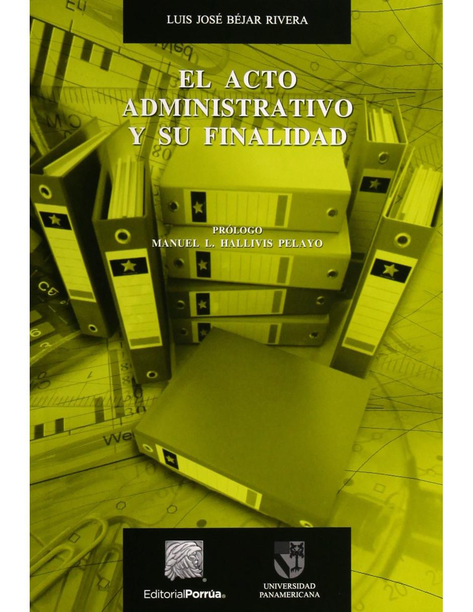 El Acto Administrativo Y Su Finalidad 1