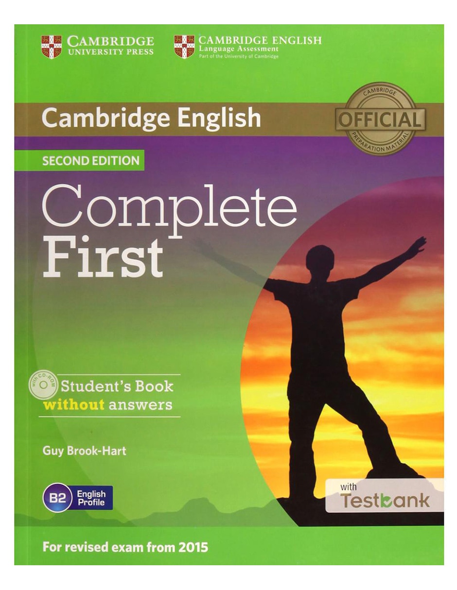 Complete First 2ed Student's Book Without Answers With CD-ROM And Testbank