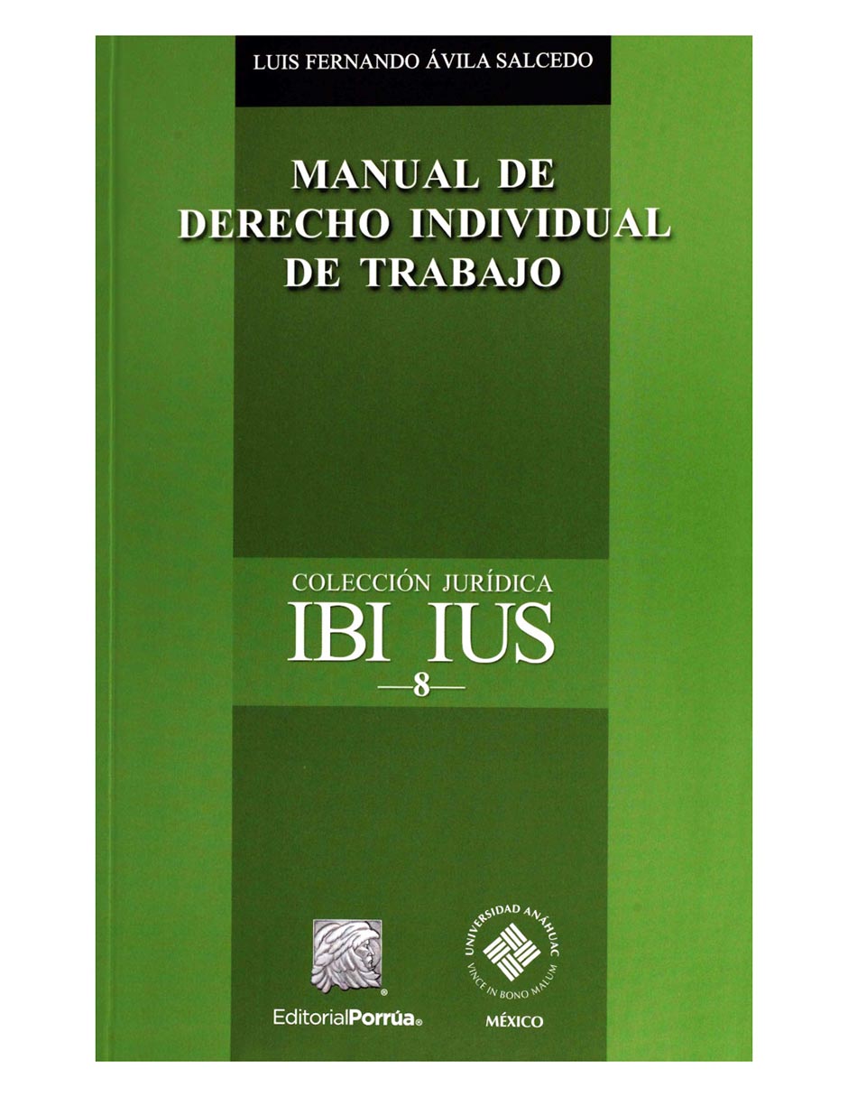 Revista Manual De Derecho Individual De Trabajo 1