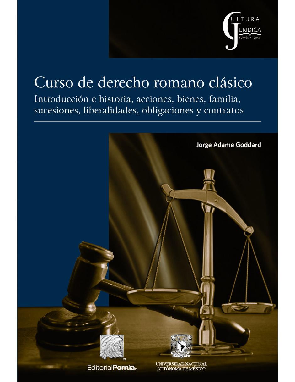 Revista Curso De Derecho Romano Clásico Revista Curso De Derecho Romano Clásico