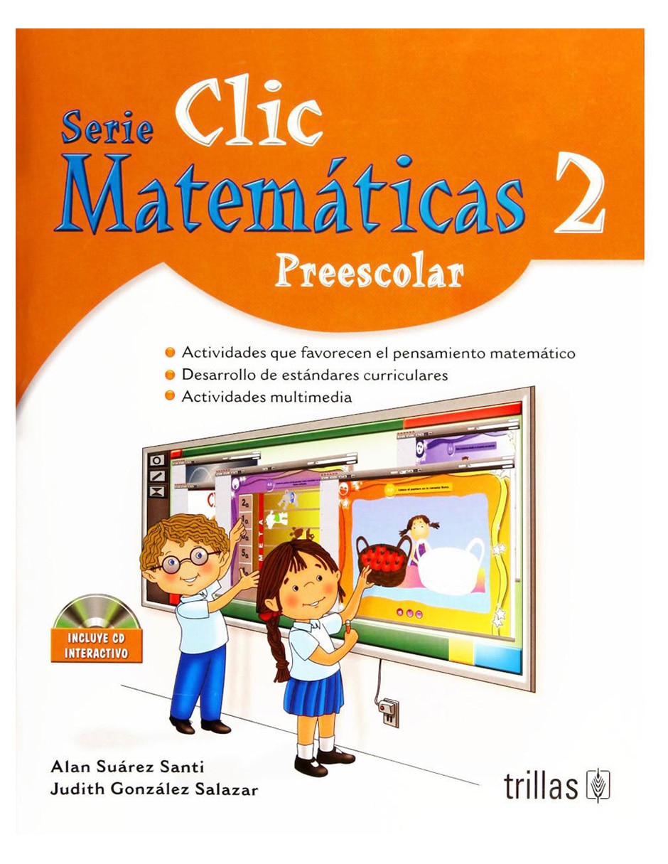 Clic 2 Matematicas Preescolar Incluye Cd Interactivo En Liverpool