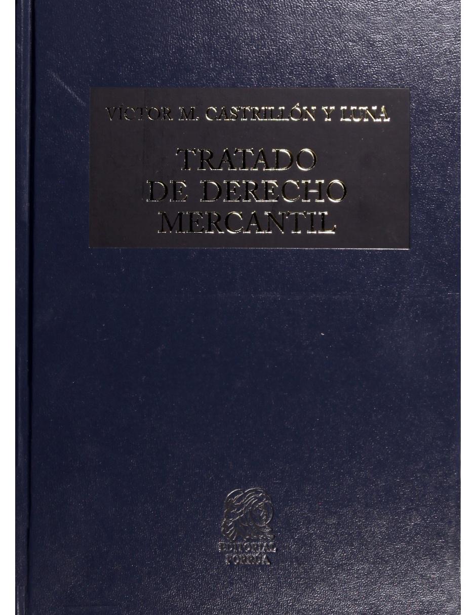 Revista Tratado De Derecho Mercantil