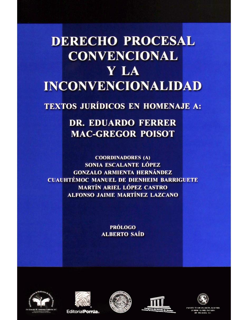 Revista Derecho Procesal Convencional Y La Inconvencionalidad