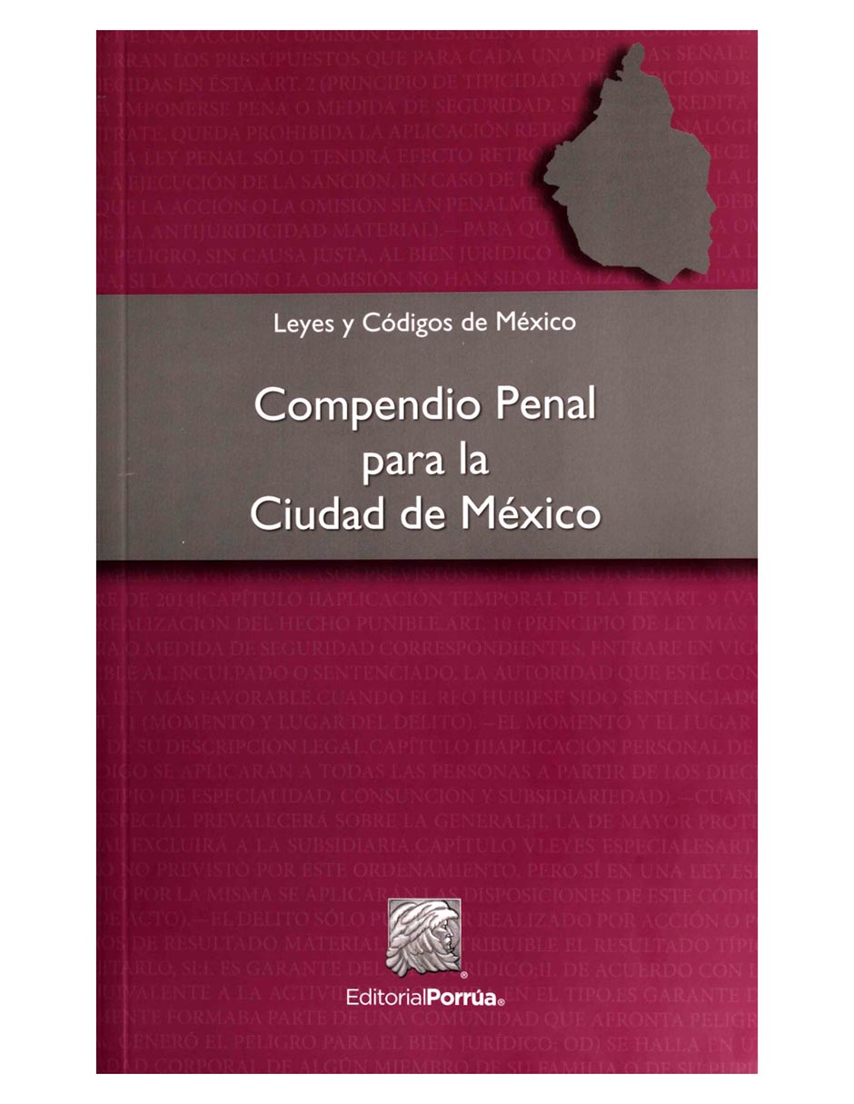 Revista Compendio Penal Para La Ciudad De Mexico 1