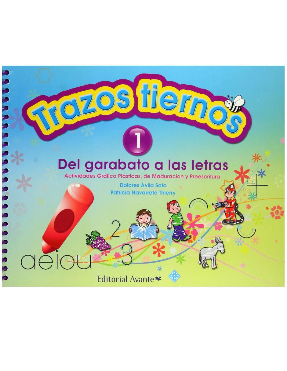 Revista Trazos Tiernos 1 Del Garabato A Las Letras Preescolar 1