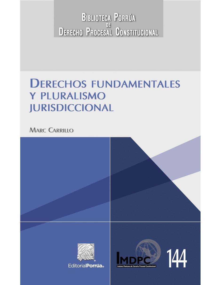 Revista Derechos Fundamentales Y Pluralismo Jurisdiccional