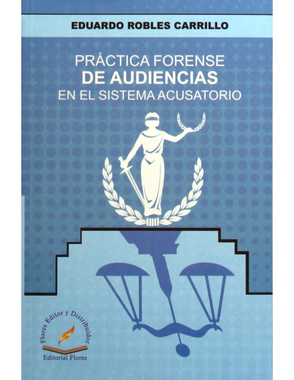 Revista Practica Forense De Audiencias En El Sistema Acusatorio Revista Practica Forense De Audiencias En El Sistema Acusatorio