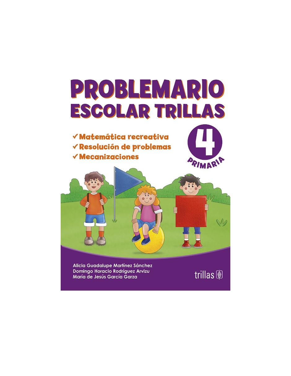 Revista Problema Rio Escolar Trillas 4 Primaria 1