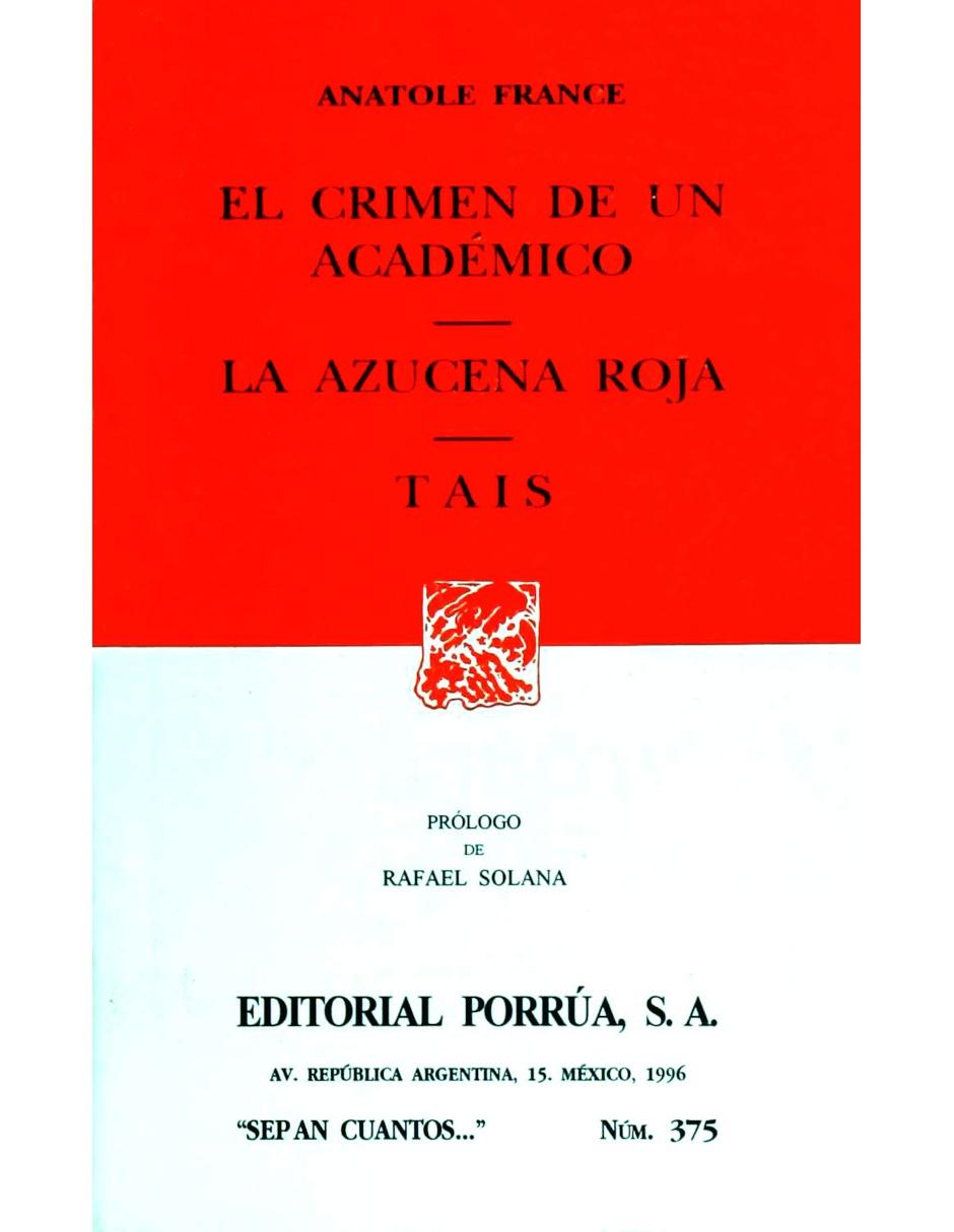 Revista El Crimen De Un Academico