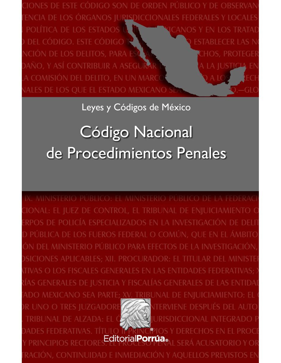 Revista Código Nacional De Procedimientos Penales Revista Código Nacional De Procedimientos Penales