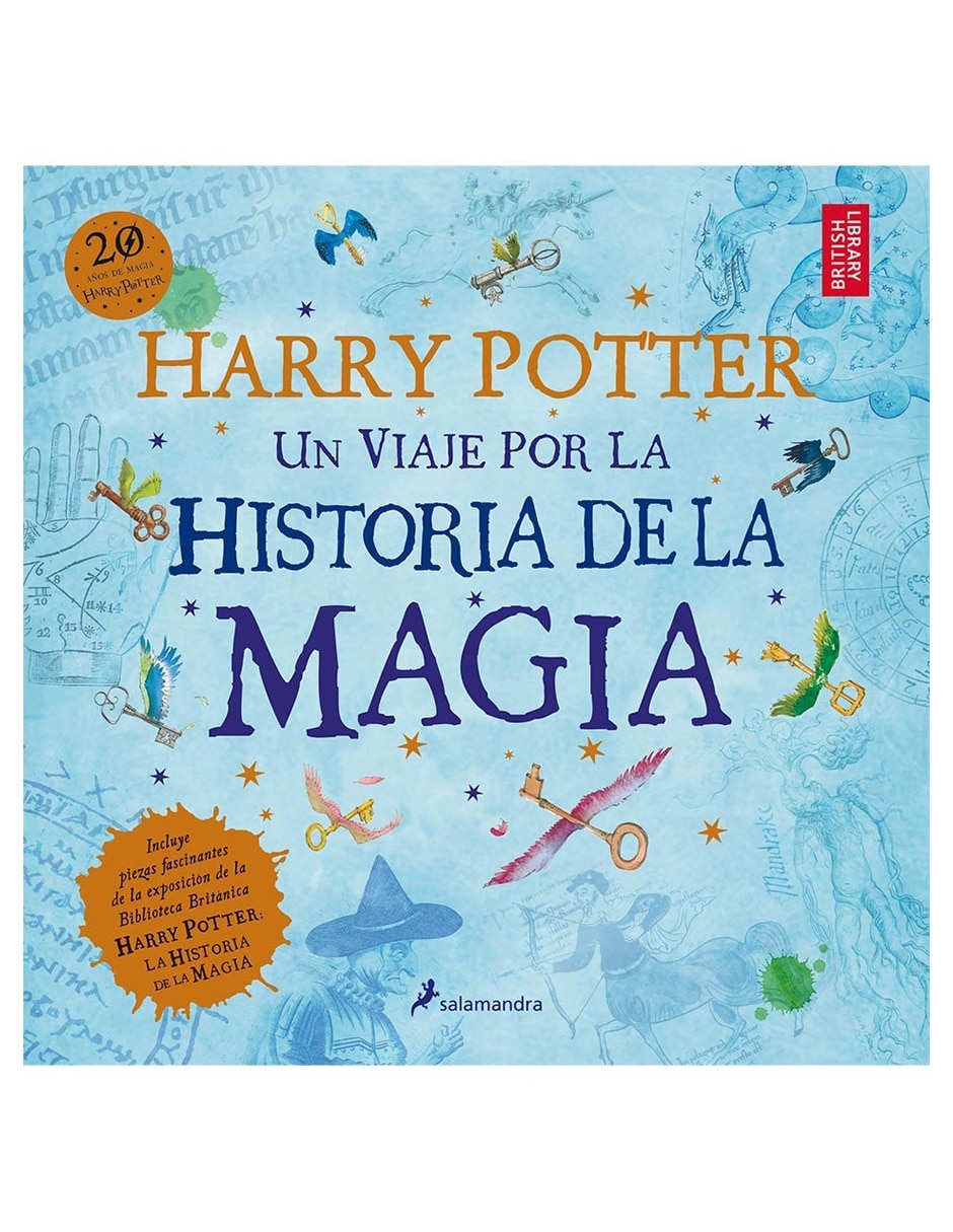 Libro Harry Potter: Un viaje por la historia de la magia de J. K. Rowling