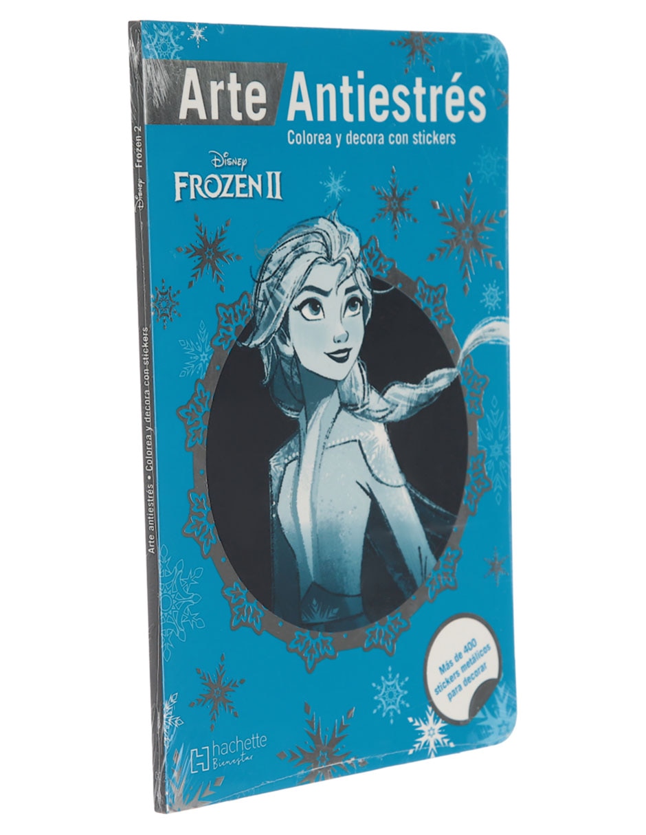 Libro Frozen 2 arte antiestrés 2