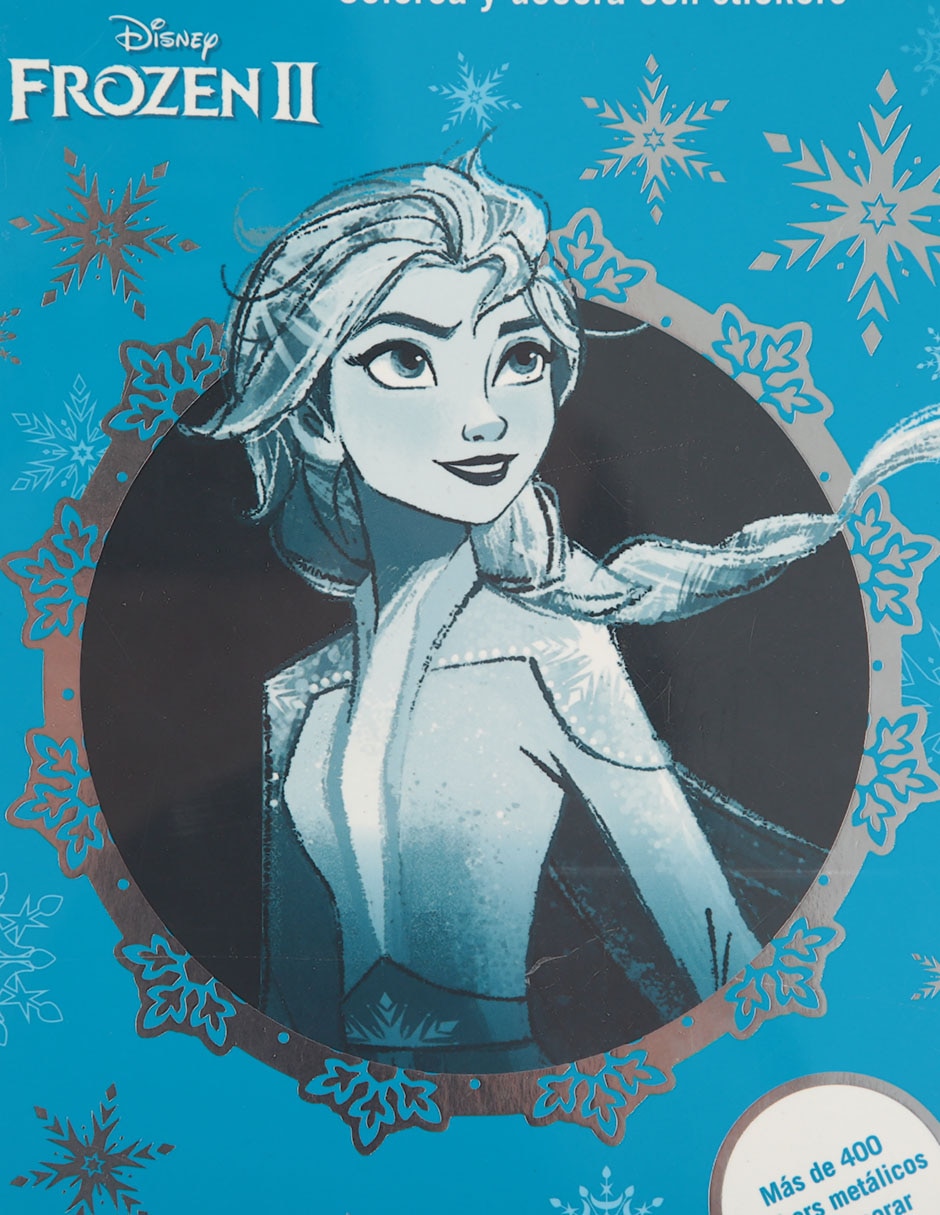 Libro Frozen 2 arte antiestrés 4