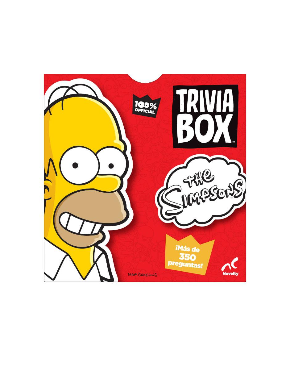 Trivia Box Novelty Simpsons En Liverpool