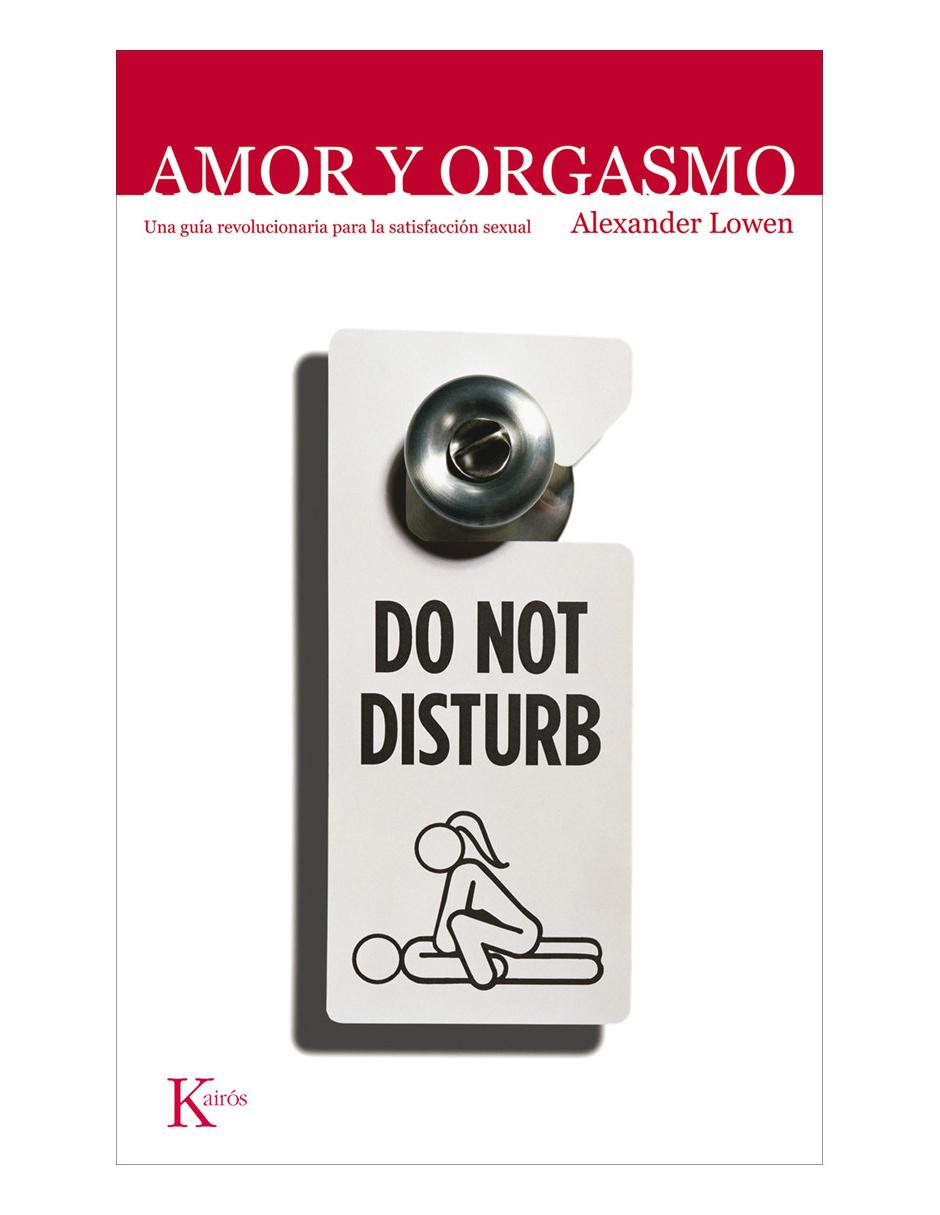 Libro Amor y orgasmo