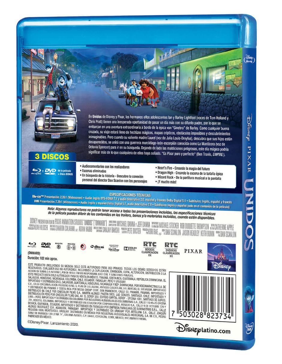 Unidos Blu-ray + Bonus + DVD
