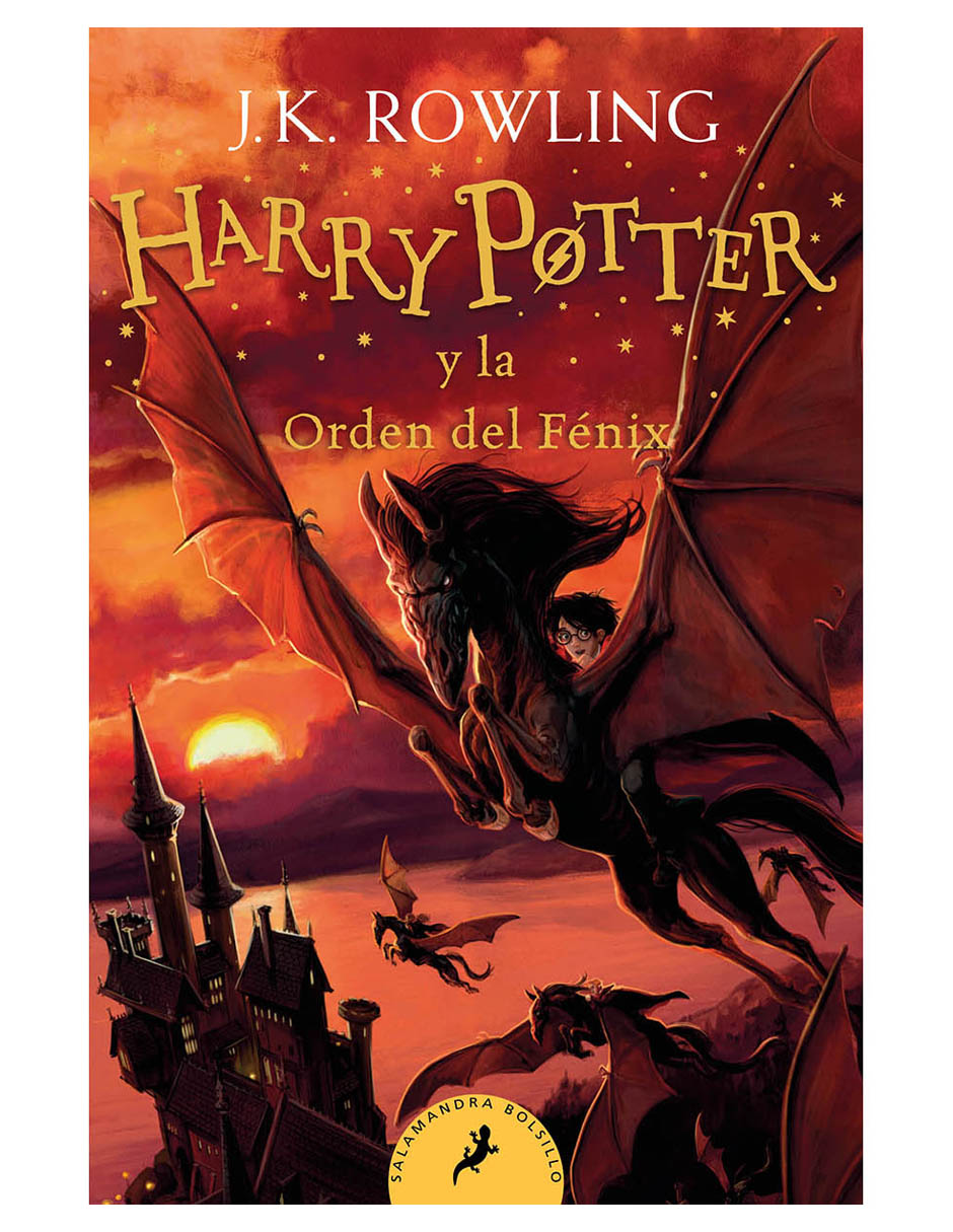 Libro Harry Potter y la Orden del Fénix de J. K. Rowling