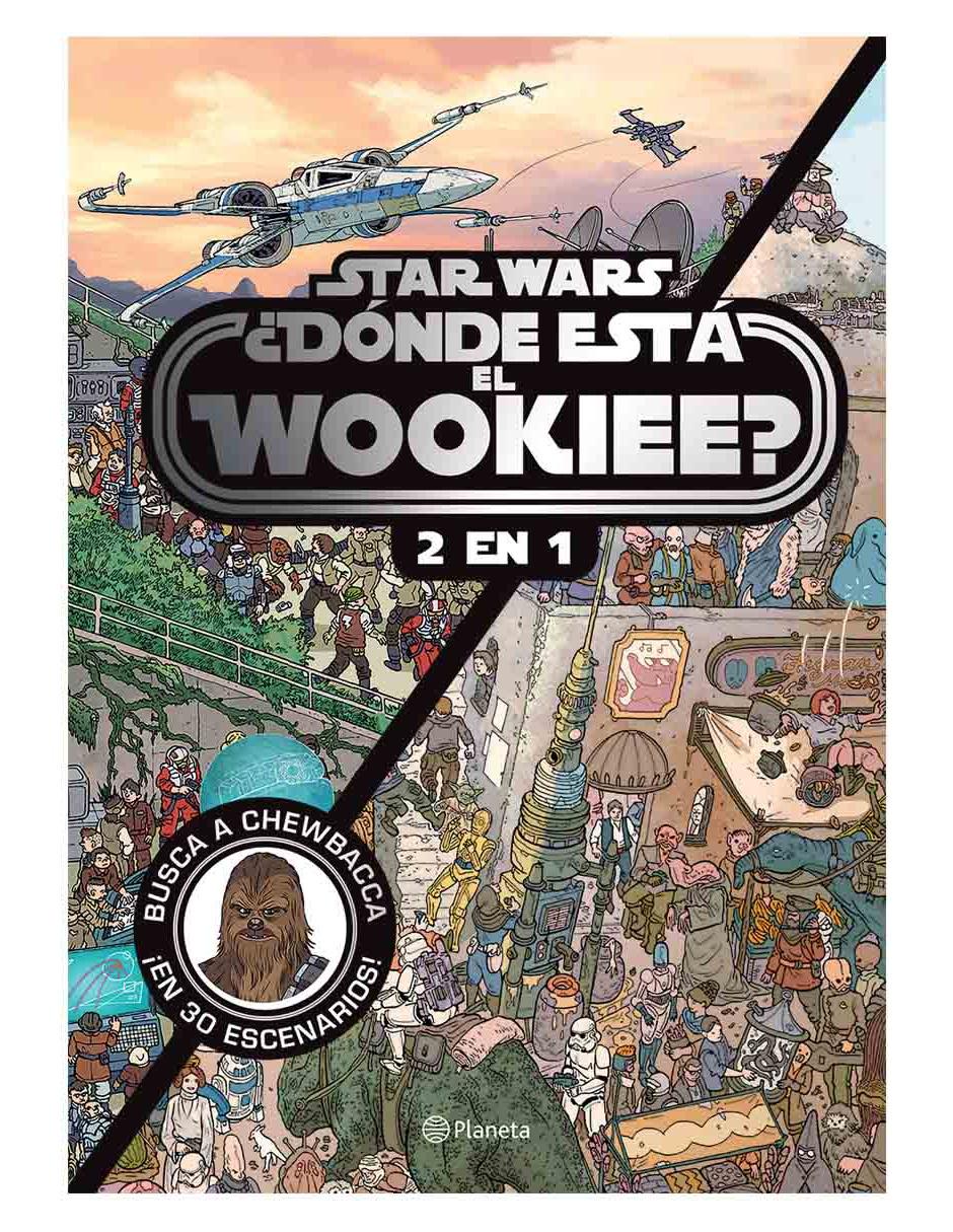 Libro Star Wars Dónde Está el Wookiee 2 en 1 de LUCASFILM LTD