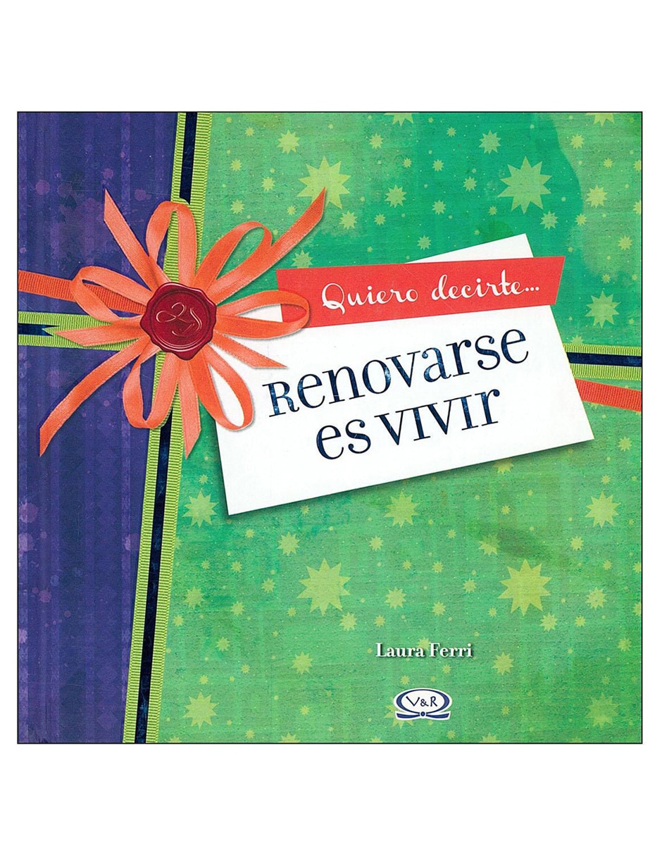 Libro Renovarse es vivir