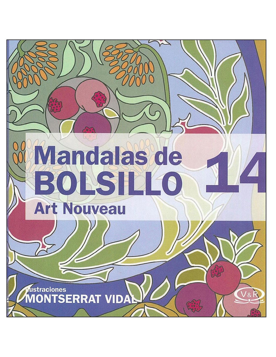 Libro Mandalas de Bolsillo 14 Puntillado