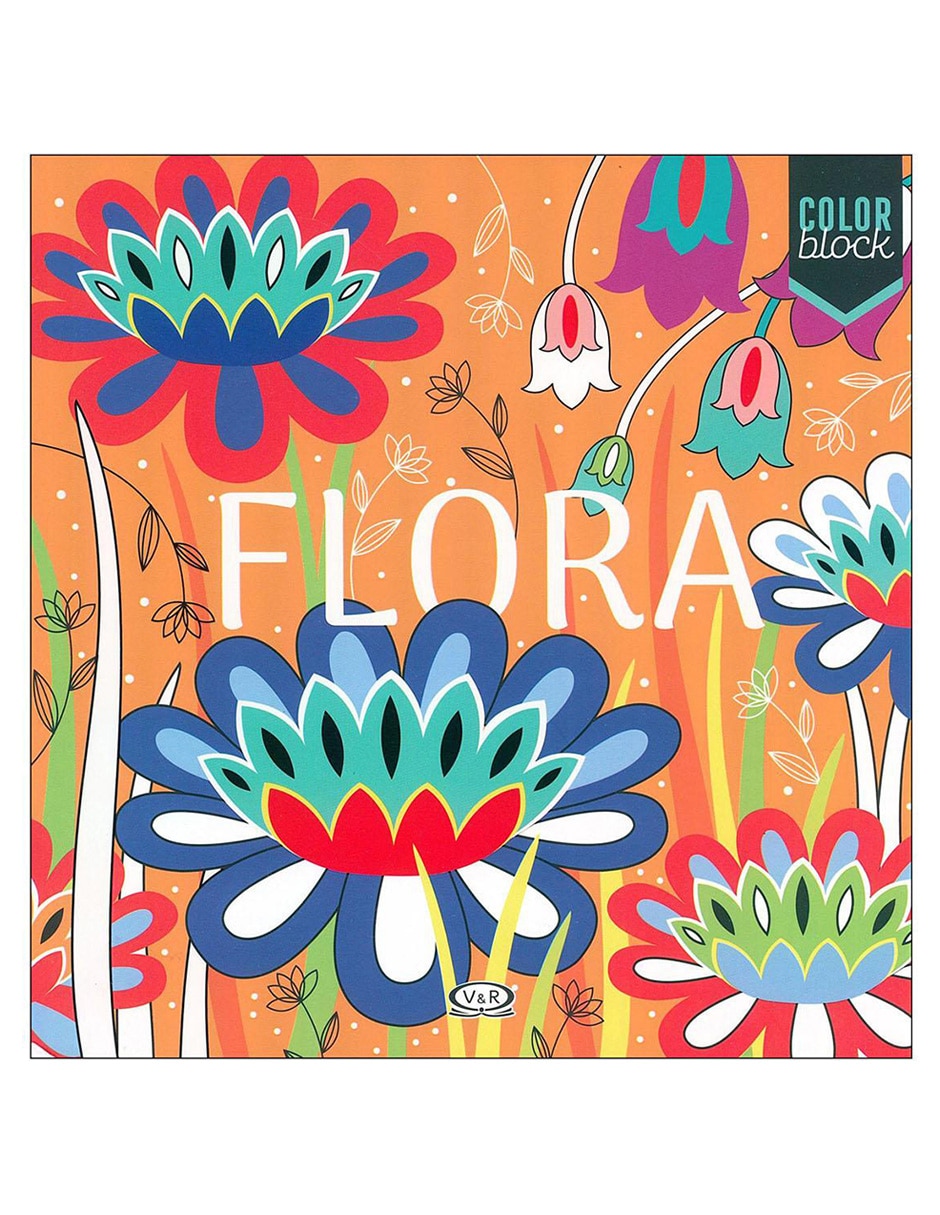 Libro Flora Color Block
