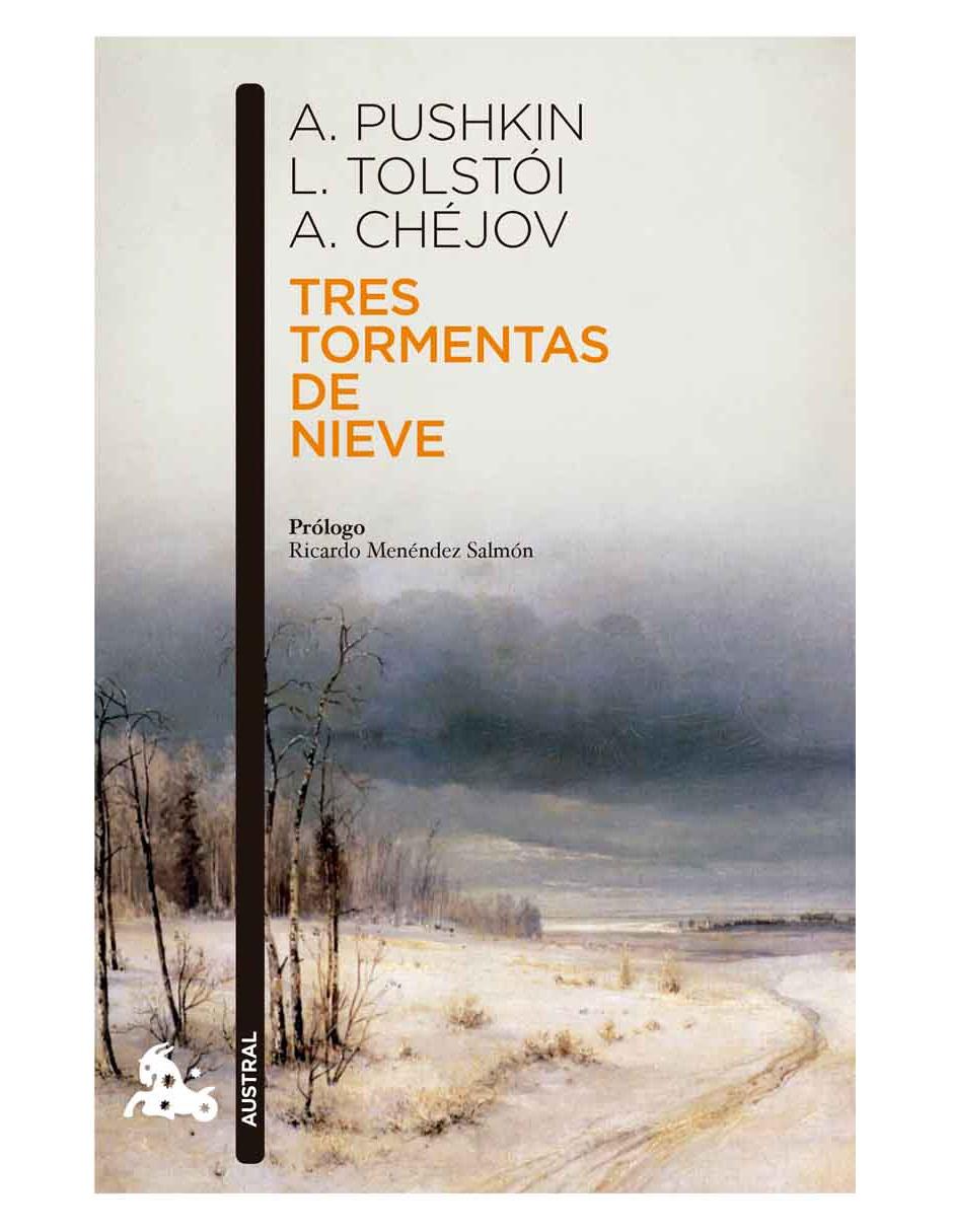 Libro Tres Tormentas de Nieve de Antón Chéjov Libro Tres Tormentas de Nieve de Antón Chéjov