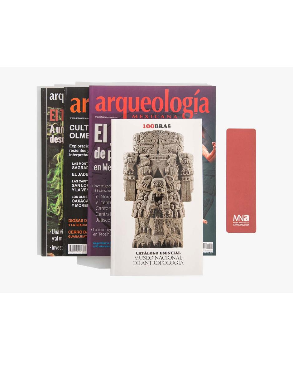 Set El Lector Tienda Del Mna 1 Libro Catalogo Esencial Del Mna 3 Revistas De Arqueologia Mexicana 1 Separador De Libros Del Mna En Liverpool