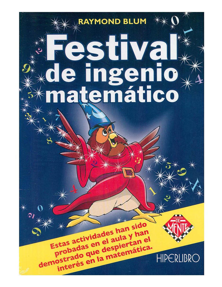 Libro Festival de ingenio matemático